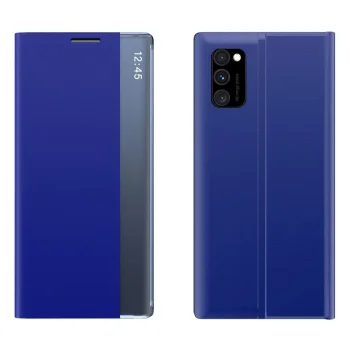 Atverams vāciņš New Sleep Case ar statīvu Redmi Note 11 Pro+ 5G / Mi 11i HyperCharge, zils