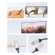 Orico H4Y1 HDMI 2.0 kabelis 4K 60Hz 0.5 m, melns