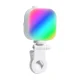 Telesin Ice Cube LED video un pašbilžu gaisma ar tālruņa turētāju P5-BGD-03