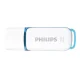USB zibatmiņa Philips Snow Edition 16 GB USB 3.0, zila un balta