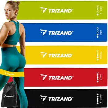 Vingrošanas Lentu Komplekts - 5 gab. Trizand 21955 | Set of Exercise Bands