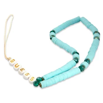 Guess GUSTPEARP Heishi Beads tālruņa siksniņa, zila