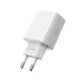 Tech-Protect NC20W tīkla lādētājs PD 20W ar USB-C kabeli, balts