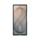 Samsung Galaxy Z Fold 8 vāciņš Samsung Silicone Magnet Case ar 2 plēvēm, melns