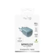 Puro 20W GaN USB-C tīkla lādētājs, zaļš (PUFCMTCUSBC20WGGRN)