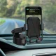 Baseus Gravity Car Mount Dashboard Windshield Phone Bracket Holder, Black | Automašīnas Telefona Turētājs