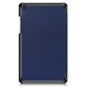 Samsung Galaxy Tab A 8.0\'\' 2019 (SM-T290, SM-T295) Trifold Stand PU Leather Hard Protective Cover Case, Blue |...