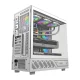 Darkflash DS950V datora korpuss ar 6 collu IPS ekrānu un 6 ventilatoriem, balts