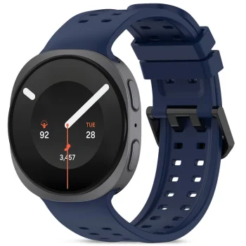 Pulksteņa siksniņa Tech-Protect Silicone Air priekš Samsung Galaxy Watch 40/44/46 mm, Navy Blue