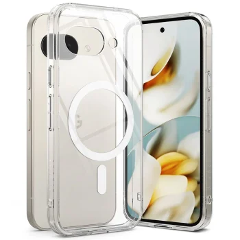 Ringke Fusion Magnetic MagSafe vāciņš Google Pixel 9A - Caurspīdīgs | Phone Case Cover Clear