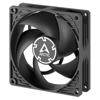 Arctic Gmbh P9 PWM PST Datora korpusa ventilators, 92mm, Melns