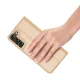 Dux Ducis Samsung Galaxy S22+ atverams vāciņš maciņš grāmatiņa Skin Pro, zelta