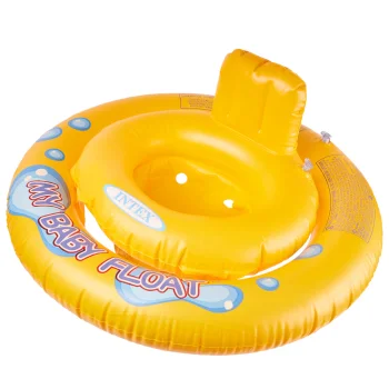 Peldriņķis zīdaiņiem ar sēdekli INTEX, 6-18 mēn., līdz 15 kg, 67 cm