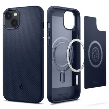 Spigen Mag Armor iPhone 14 Plus vāciņš Zilā krāsā
