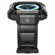 Spigen Apple Watch Ultra (49mm) siksniņa ar aizsargkorpusu Rugged Armor Pro, melna