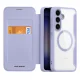 Samsung Galaxy S24+ Plus (SM-S926) Dux Ducis Skin X Magnetic Book Case Cover, Purple | Telefona Vāciņš Maciņš...