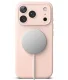 Telefona vāciņš Ringke Silicone MagSafe priekš iPhone 18 Pro Max, rozā