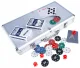 Pokera komplekts ar 300 žetoniem ar nominālu alumīnija koferī | Poker Texas Hold’em Game Set