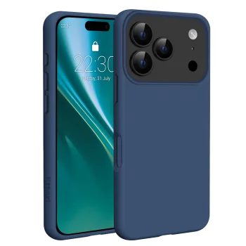 Etteri Silicone Mag vāciņš Apple iPhone 17 Pro / 18 Pro, tumši zils