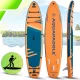 AquaPaddle Explorer Orange SUP dēlis ar sēdekli, 335x84x15 cm
