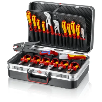 Instrumentu koferis KNIPEX Vision24 Electric ar 20 instrumentiem