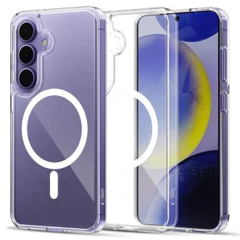 Tech-Protect Samsung Galaxy S25 vāciņš FlexAir Hybrid MagSafe, caurspīdīgs