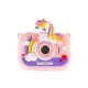Bērnu digitālais fotoaparāts ar statīvu Vienradzis, 1080P, 8GB, rozā