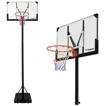 Pārvietojams basketbola grozs ar statīvu regulējams 305cm Trizand