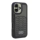 Audi Synthetic Leather MagSafe vāciņš Apple iPhone 16 melns