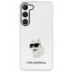 Karl Lagerfeld Samsung Galaxy S23 caurspīdīgs vāciņš KLHCS23SHNCHTCT