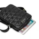 Guess Quilted soma planšetdatoram līdz 10\", melna