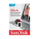 SanDisk Ultra Fit 64GB USB 3.1 zibatmiņa 130MB/s, melns