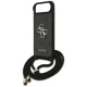 Guess 4G Big Logo Cord Strap Crossbody vāciņš priekš iPhone 17 Air, melns