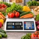 Elektroniskie tirdzniecības svari ar cenu aprēķinu 40 kg / 2 g