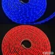 RGB LED neona lente 10m, Bluetooth, USB, ar pulti