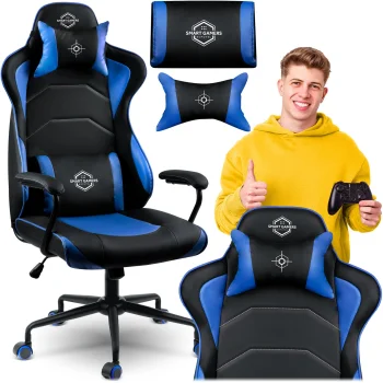 Ergonomisks gaming krēsls Sofotel Yasuo, zils - 2591