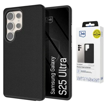 3mk Fortis MagCase vāciņš priekš Samsung Galaxy S25 Ultra, melns
