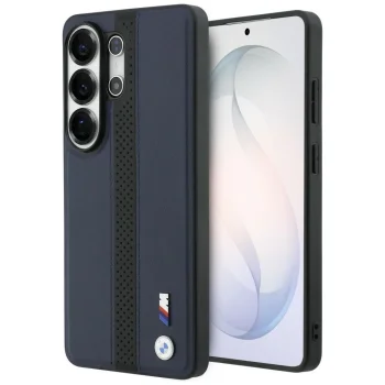 BMW M Perforated Stripe MagSafe vāciņš Samsung Galaxy S26 Ultra, tumši zils