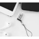 Izoxis USB-C uz Micro USB 2.0 adapteris ar siksniņu