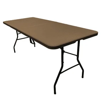 Salokamais ēdināšanas galds 180cm, Brūns | Folding Catering Table