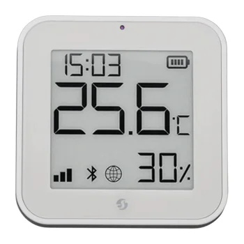 Temperatūras un mitruma sensors Shelly BLU H&T ZB BLUHTDZBW, balts