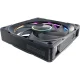 Korpusa ventilators Seasonic MagFlow ARGB 120 mm, melns