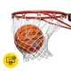 Basketbola bumba Falcon, 5. izmērs, oranža