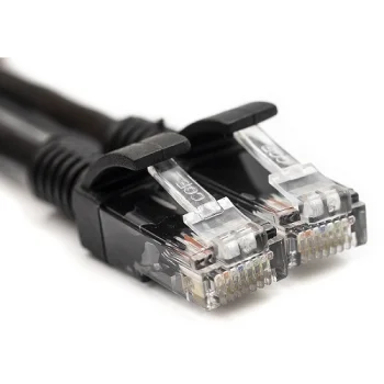 Cat5E UTP Tīkla Kabelis 25m Melns