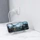 Devia I-M3 Bluetooth skaļrunis ar 15W bezvadu lādētāju un lampu, Balts