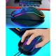 USB optiskā spēļu pele ar LED RGB apgaismojumu