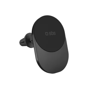 SBS Qi2 Auto Turētājs ar Bezvadu Lādētāju MagSafe 15W Melns