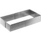 De Buyer 3013.21 regulējams konditorejas rāmis, 21-40 cm