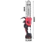 Akumulatora ķēdes zāģis 1200W 31cm 21V, melns/sarkans