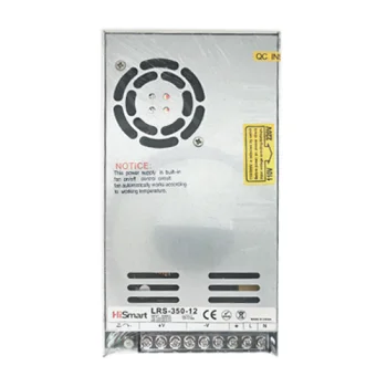Barošanas bloks 12V 29A 350W ar ventilatoru